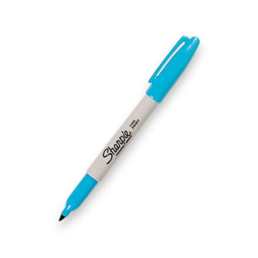 Picture of SHARPIE PERMANENT MARKER FINE TIP TURQUOISE